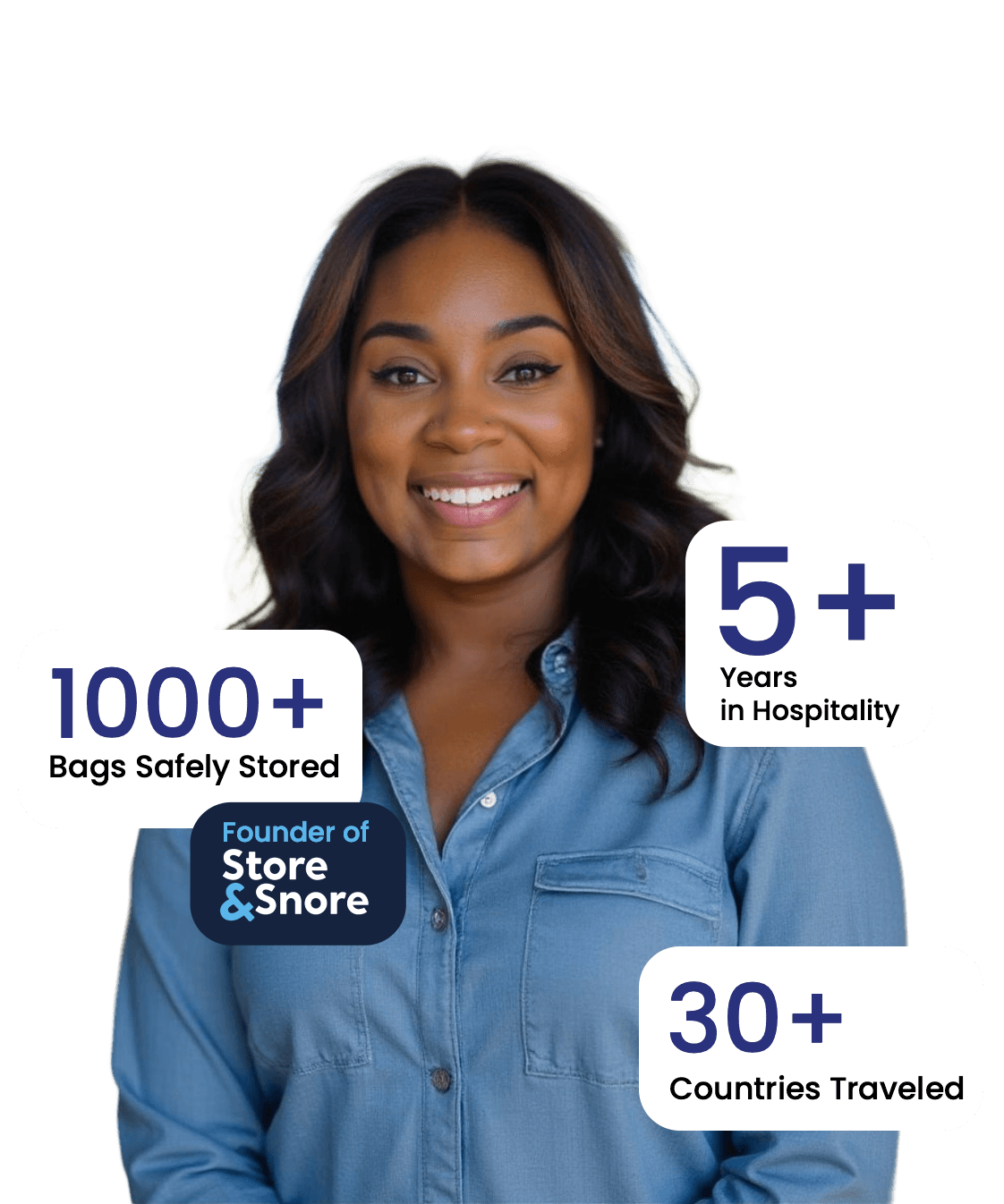 Melody, Founder of Store & Snore
