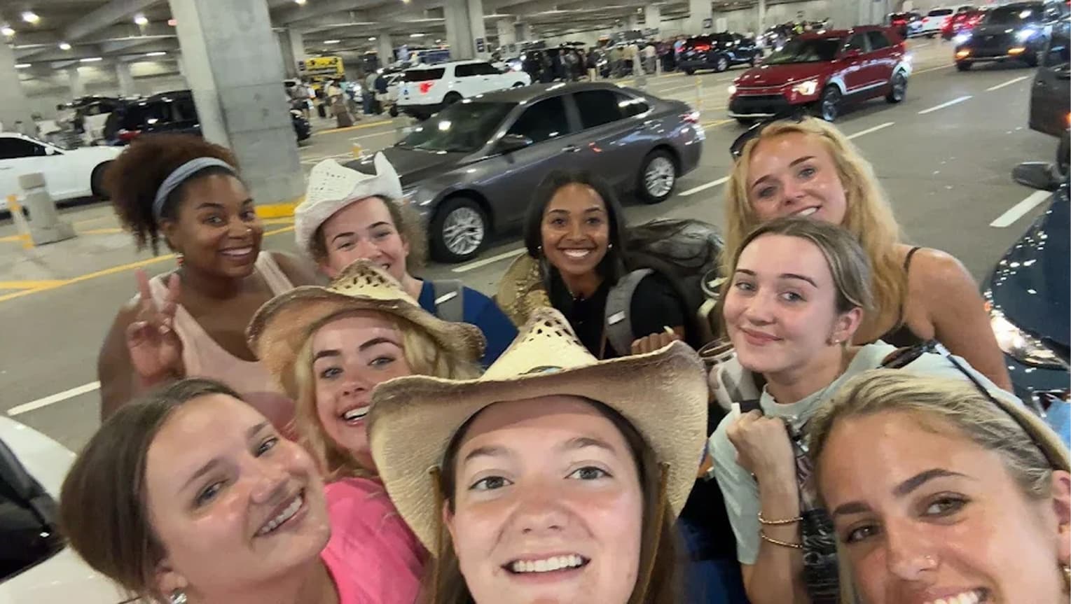 Travelers exploring Nashville